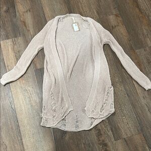 Wishlist Women's Light Tan Cardigan